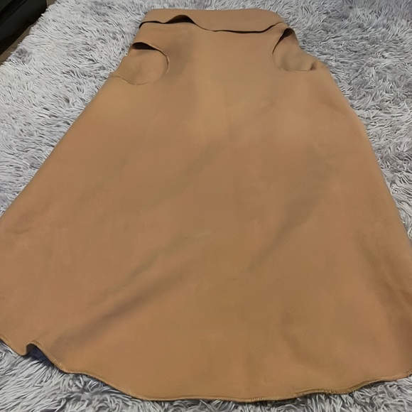 Camel long vest - Picture 3 of 6